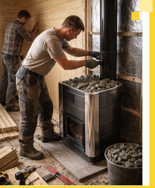 Проектирование и строительство парилок для бани в Шелехове под ключ