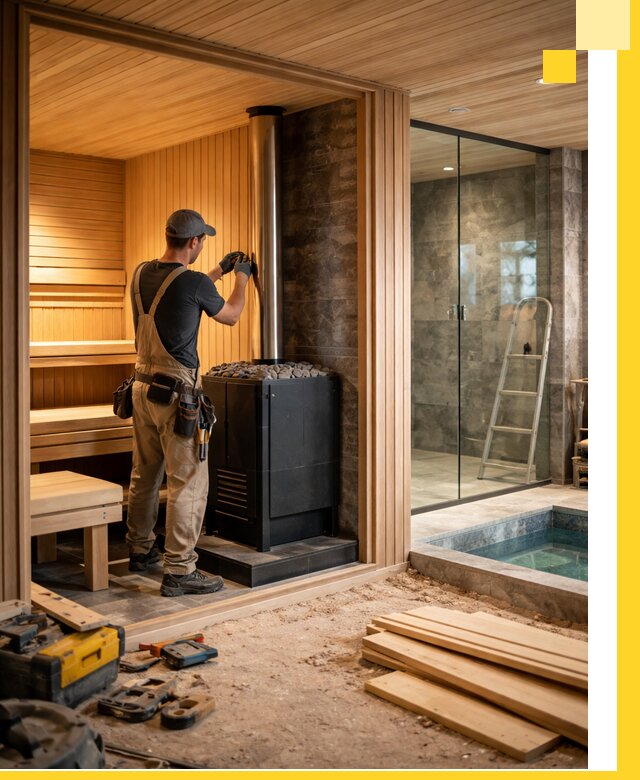 Полное строительство банных комплексов под ключ в Шелехове