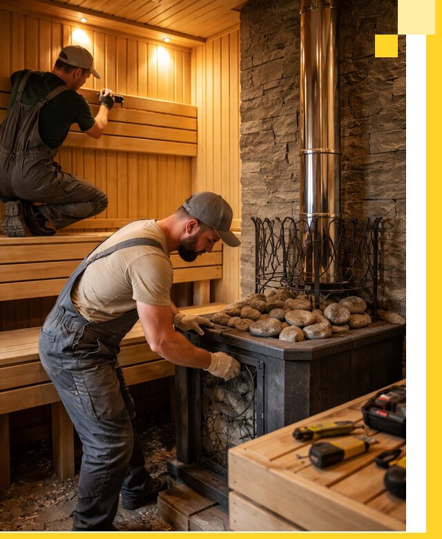 Комплексный дизайн бань, саун и зон отдыха в Шелехове