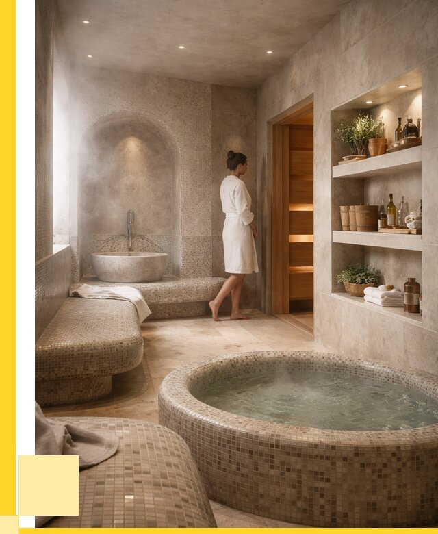 Строительство бани с хамамом в Шелехове от 803625 р. | ЭриданШлх