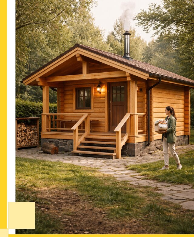 Купить баню под ключ в Шелехове от 696475 р. | ЭриданШлх