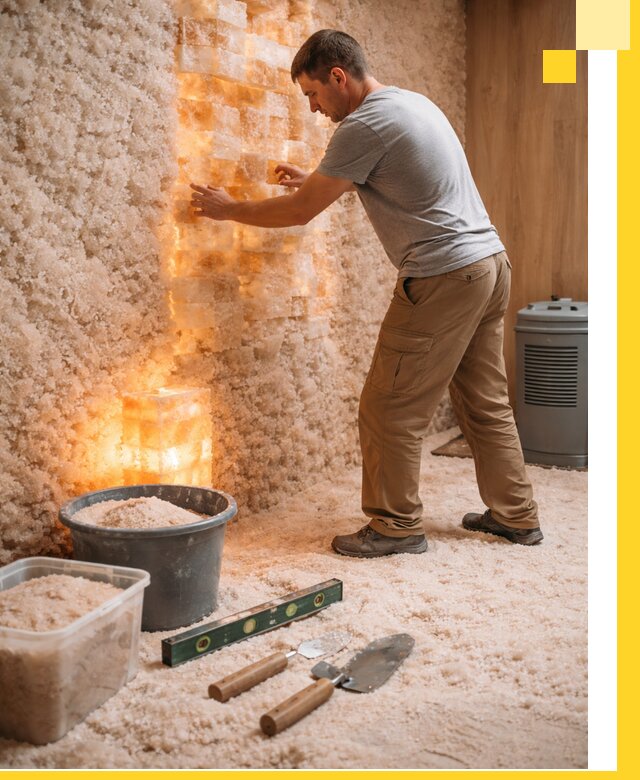 Проектирование и монтаж соляных комнат в Шелехове под ключ